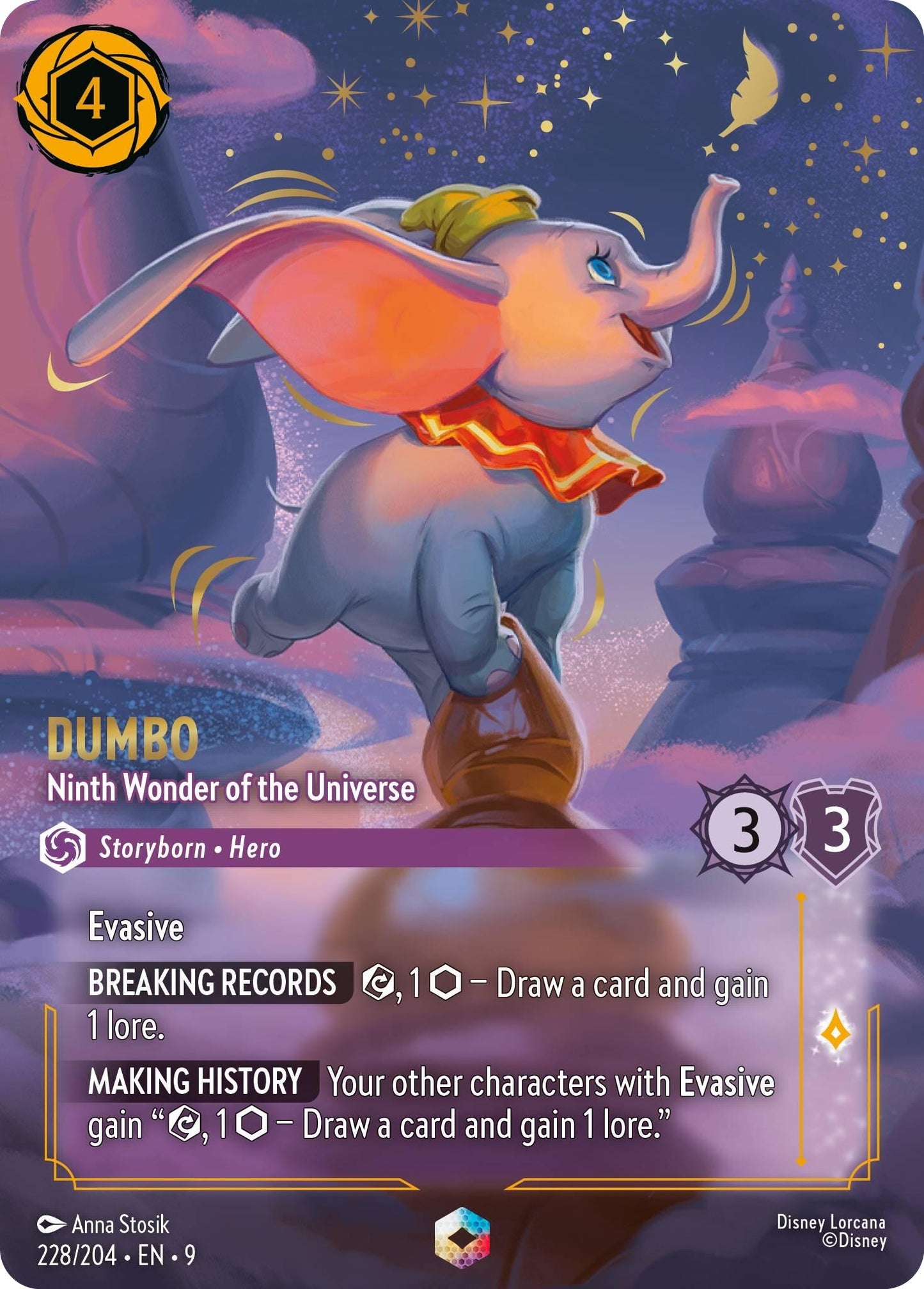 Dumbo - Ninth Wonder of the Universe (Enchanted) (228/204) (Fabled)