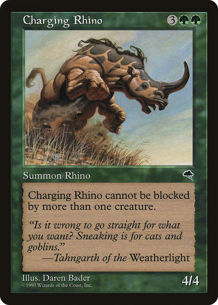 Charging Rhino (218) (TMP)