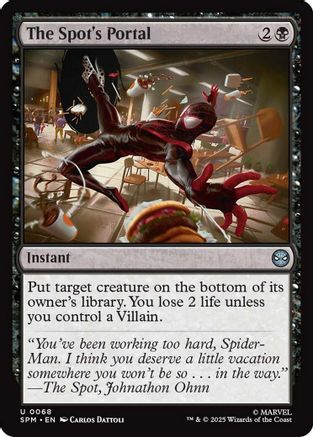 The Spot's Portal (SPM-068) - Marvel's Spider-Man Foil