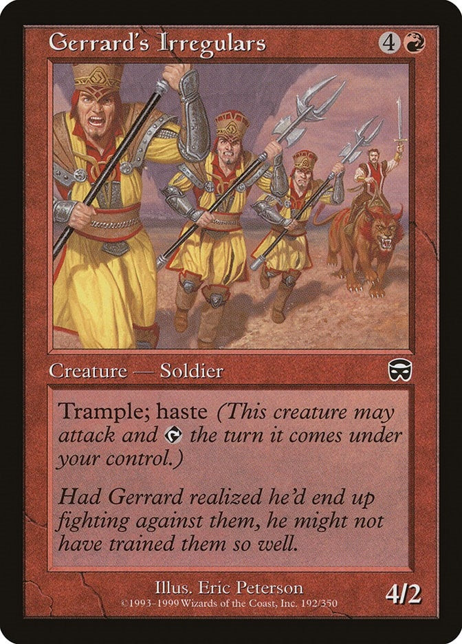 Gerrard's Irregulars (192) (Mercadian Masques)