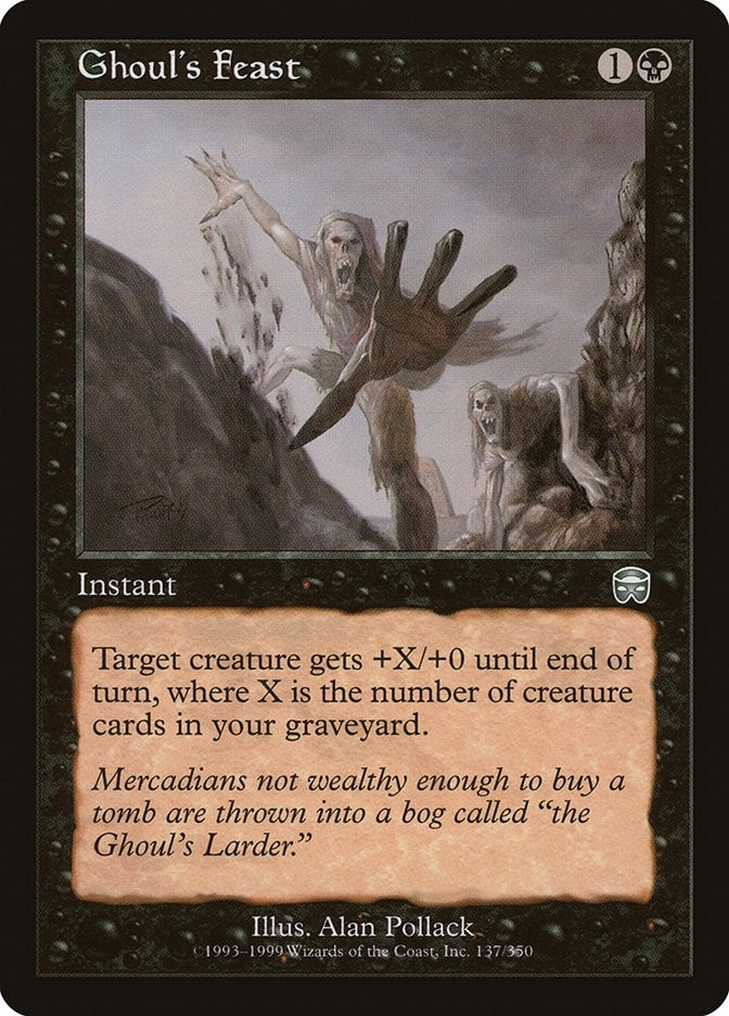 Ghoul's Feast (137) (Mercadian Masques)