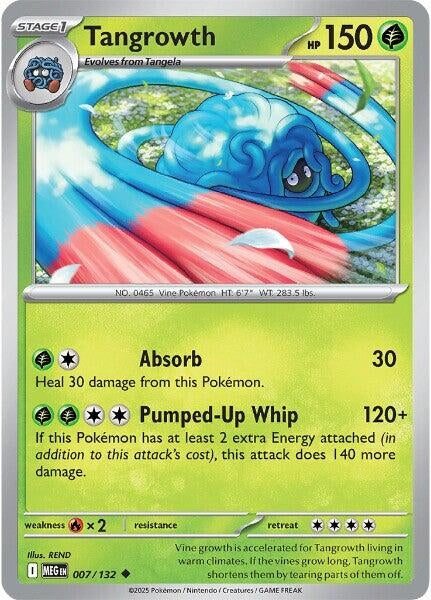 Image for Tangrowth (007/132) (ME01: Mega Evolution) - Pokemon