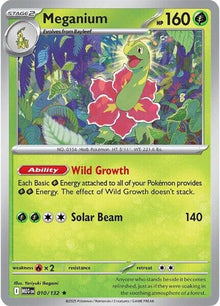 Image for Meganium (010/132) (ME01: Mega Evolution) - Pokemon
