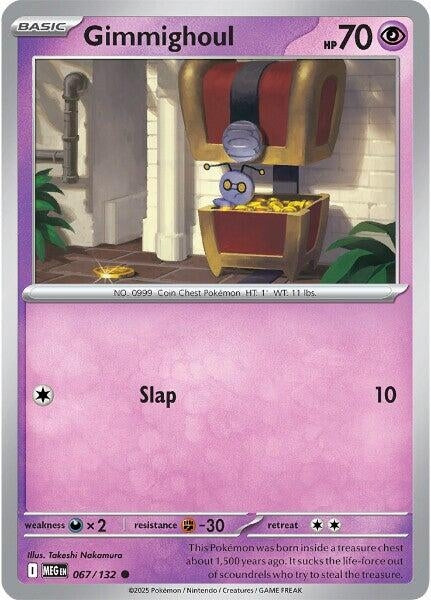 Image for Gimmighoul (067/132) (ME01: Mega Evolution) - Pokemon
