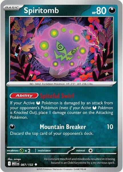 Image for Spiritomb (087/132) (ME01: Mega Evolution) - Pokemon