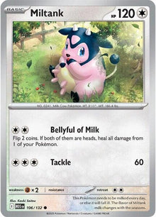 Image for Miltank (106/132) (ME01: Mega Evolution) - Pokemon