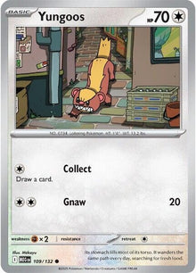 Image for Yungoos (109/132) (ME01: Mega Evolution) - Pokemon