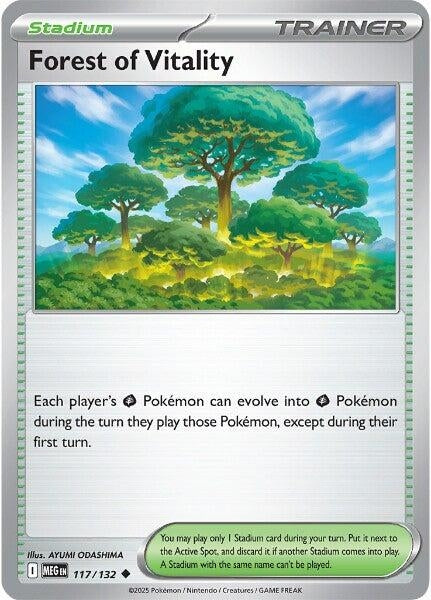 Image for Forest of Vitality (117/132) (ME01: Mega Evolution) - Pokemon