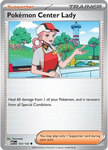 Image for Pokemon Center Lady (123/132) (ME01: Mega Evolution) - Pokemon