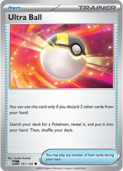 Image for Ultra Ball (131/132) (ME01: Mega Evolution) - Pokemon