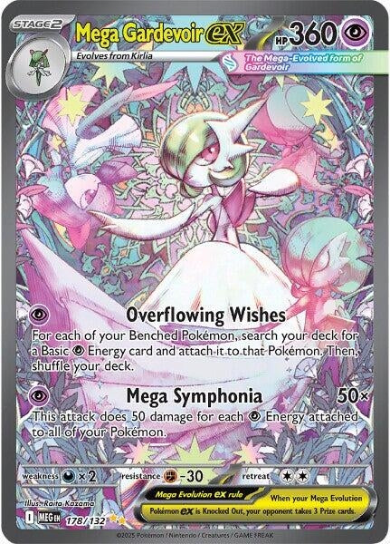 Image for Mega Gardevoir ex (178/132) (ME01: Mega Evolution) - Pokemon