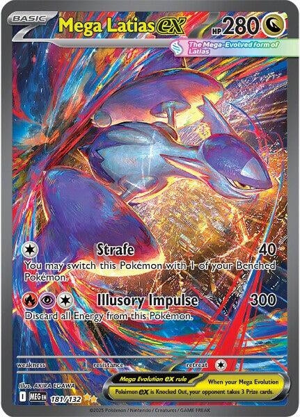 Image for Mega Latias ex (181/132) (ME01: Mega Evolution) - Pokemon