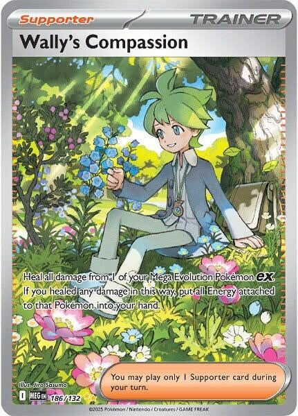 Image for Wally's Compassion (186/132) (ME01: Mega Evolution) - Pokemon