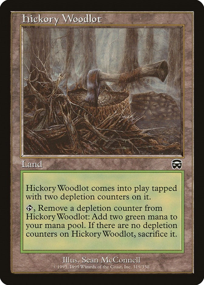 Image for Hickory Woodlot (319) (Mercadian Masques) - Magic: The Gathering