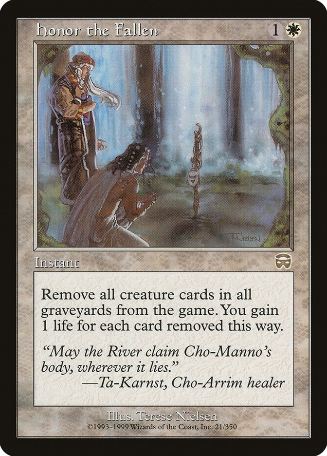 Honor the Fallen (21) (Mercadian Masques)