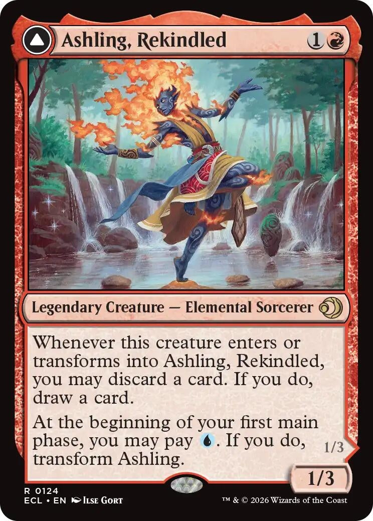 Image for Ashling, Rekindled (124) (Lorwyn Eclipsed) - Magic: The Gathering