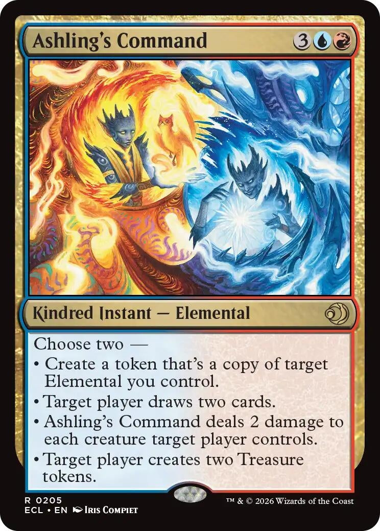 Image for Ashling's Command (205) (Lorwyn Eclipsed) - Magic: The Gathering
