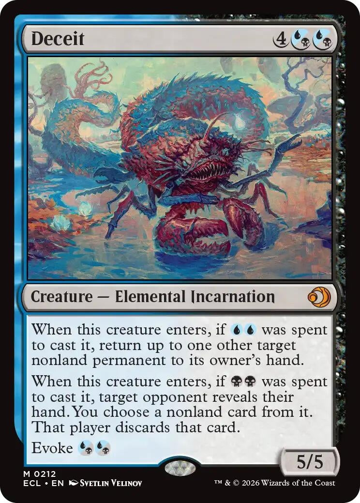 Image for Deceit (212) (Lorwyn Eclipsed) - Magic: The Gathering