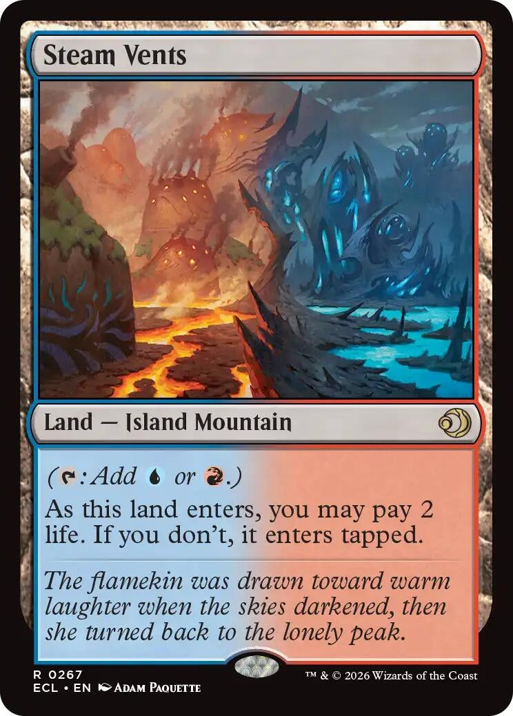 Steam Vents (267) (Lorwyn Eclipsed)