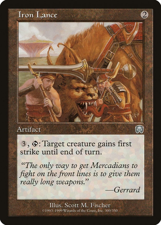 Iron Lance (300) (Mercadian Masques)