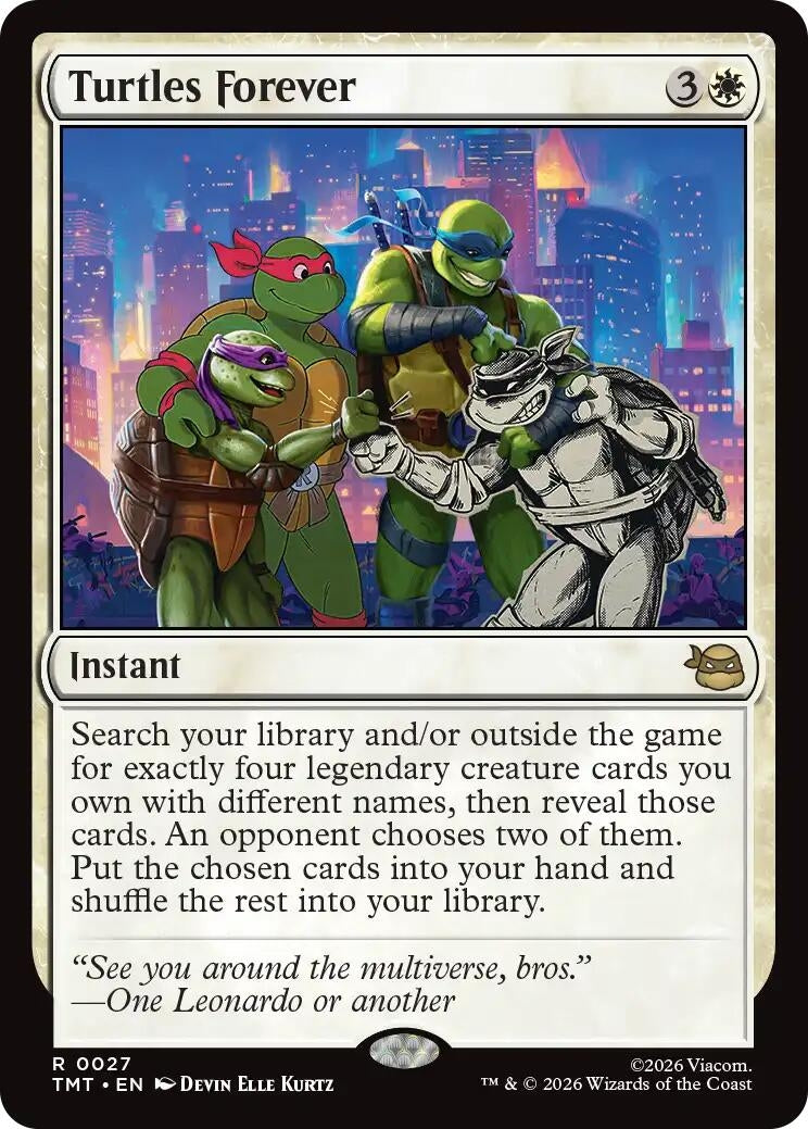 Image for Turtles Forever (27) (Teenage Mutant Ninja Turtles) - Magic: The Gathering
