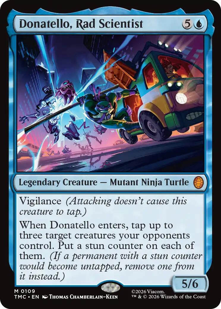 Image for Donatello, Rad Scientist (109) (Teenage Mutant Ninja Turtles) - Magic: The Gathering