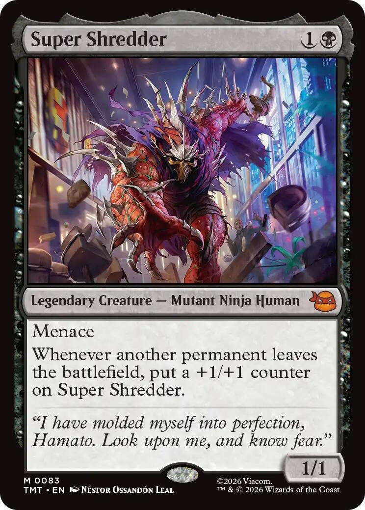 Image for Super Shredder (83) (Teenage Mutant Ninja Turtles) - Magic: The Gathering