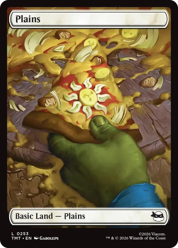 Image for Plains (0253) (253) (Teenage Mutant Ninja Turtles) - Magic: The Gathering