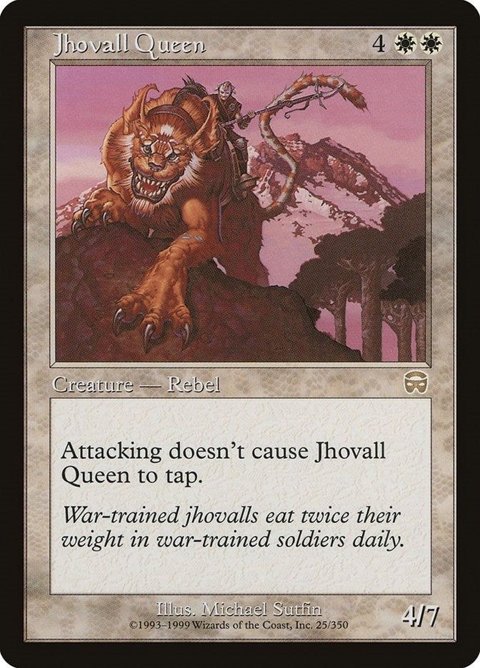 Image for Jhovall Queen (25) (Mercadian Masques) - Magic: The Gathering