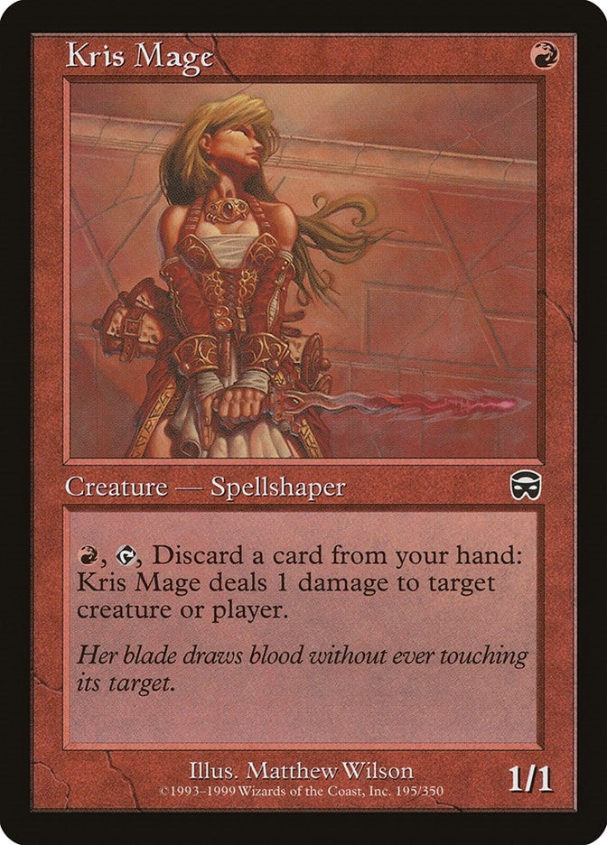 Kris Mage (195) (Mercadian Masques)