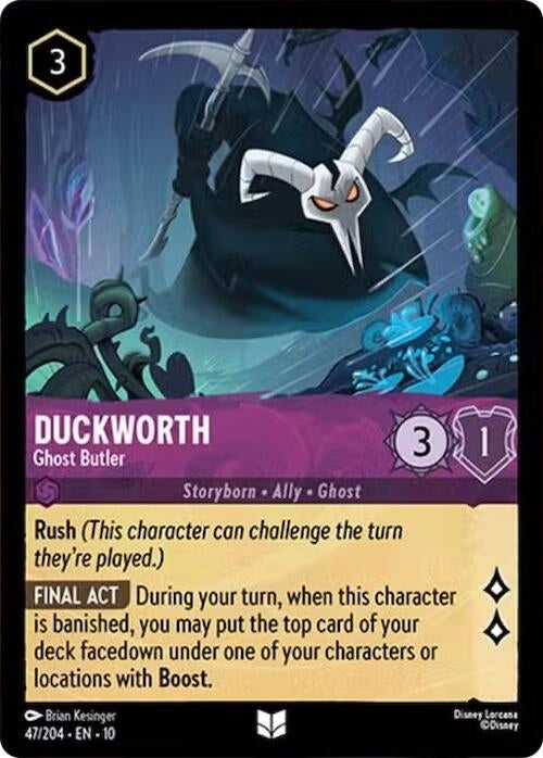 Duckworth - Ghost Butler (47/204) (Whispers in the Well)