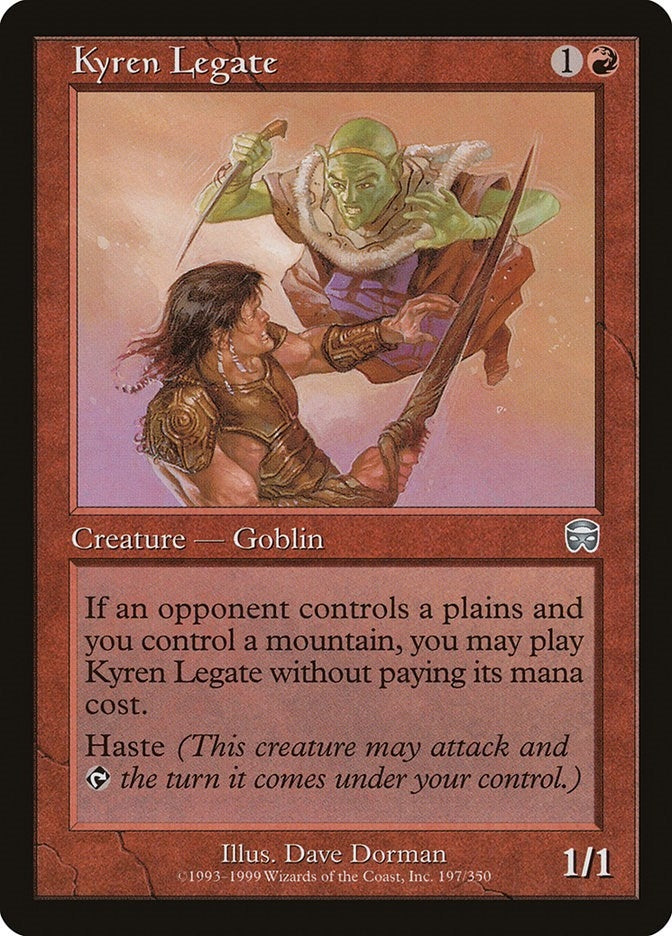 Image for Kyren Legate (197) (Mercadian Masques) - Magic: The Gathering