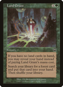 Image for Land Grant (255) (Mercadian Masques) - Magic: The Gathering