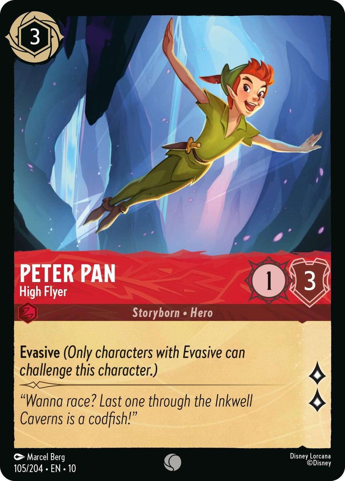 Peter Pan - High Flyer (105/204) (Whispers in the Well)