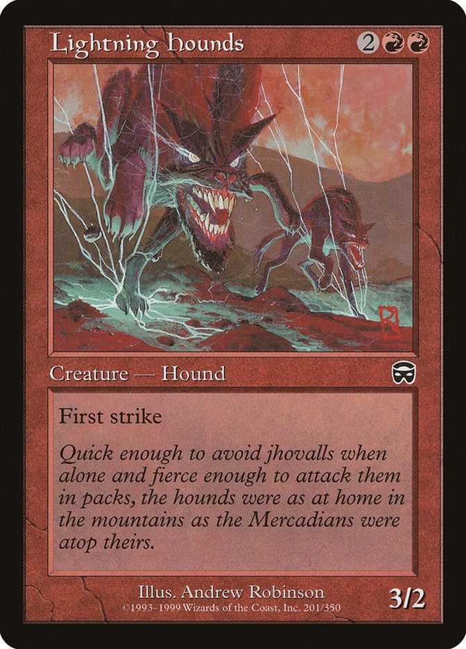 Lightning Hounds (201) (Mercadian Masques)