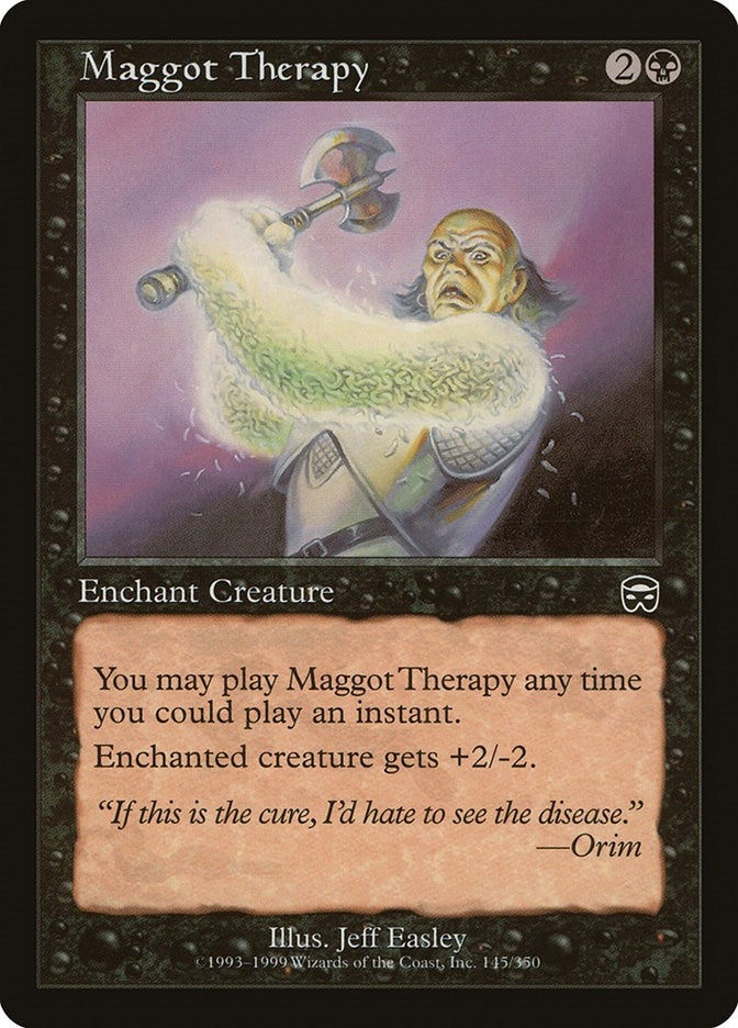 Image for Maggot Therapy (145) (Mercadian Masques) - Magic: The Gathering