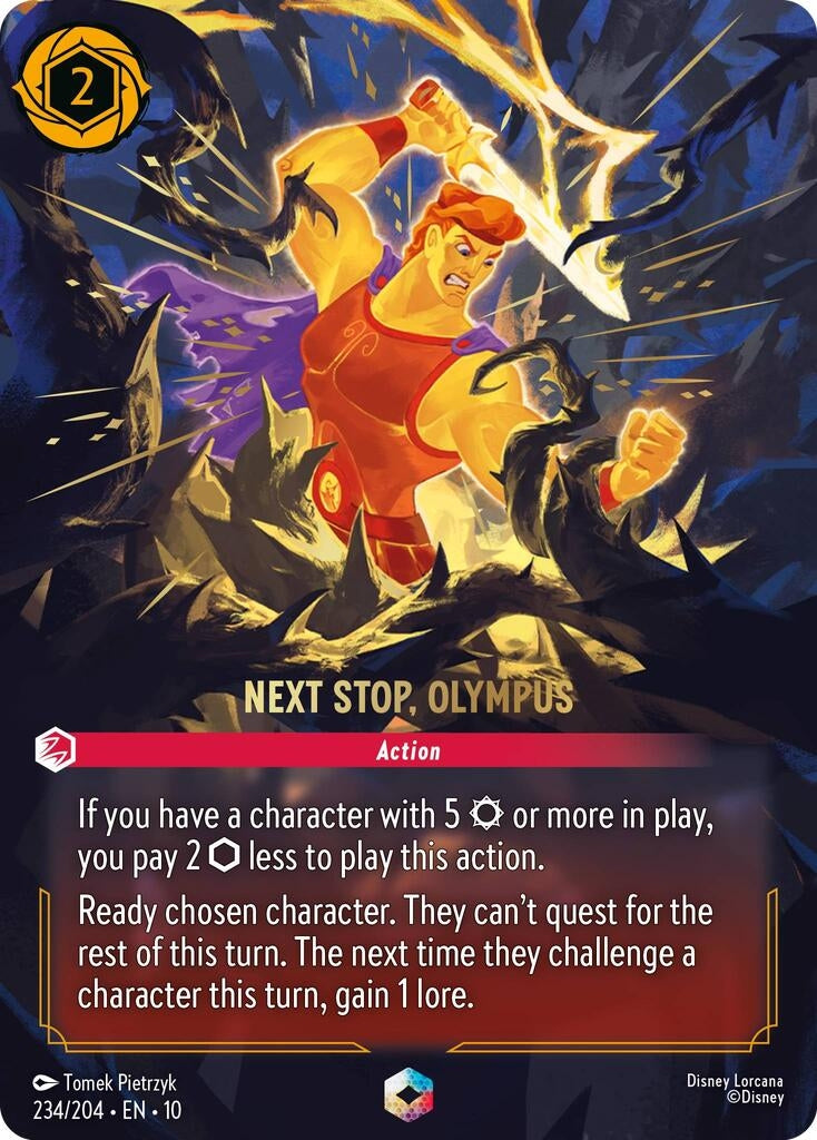 Next Stop, Olympus (Enchanted) (234/204) (Whispers in the Well)