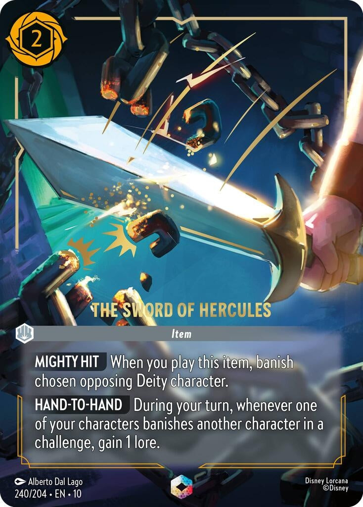 The Sword of Hercules (Enchanted) (240/204) (Whispers in the Well)