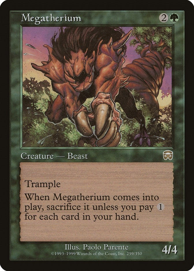 Megatherium (259) (Mercadian Masques)
