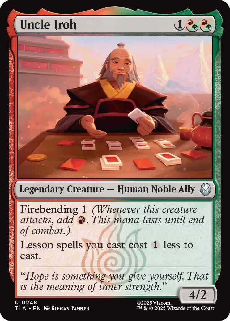 Image for Uncle Iroh (248) (TLA) - Magic: The Gathering