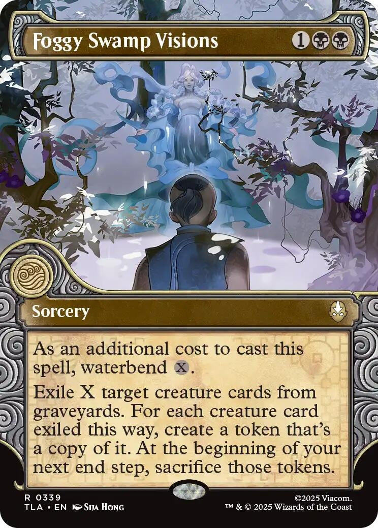 Image for Foggy Swamp Visions (Showcase) (339) (TLA) - Magic: The Gathering