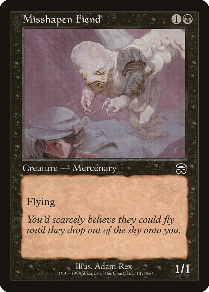 Misshapen Fiend (147) (Mercadian Masques)