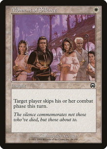 Moment of Silence (28) (Mercadian Masques)