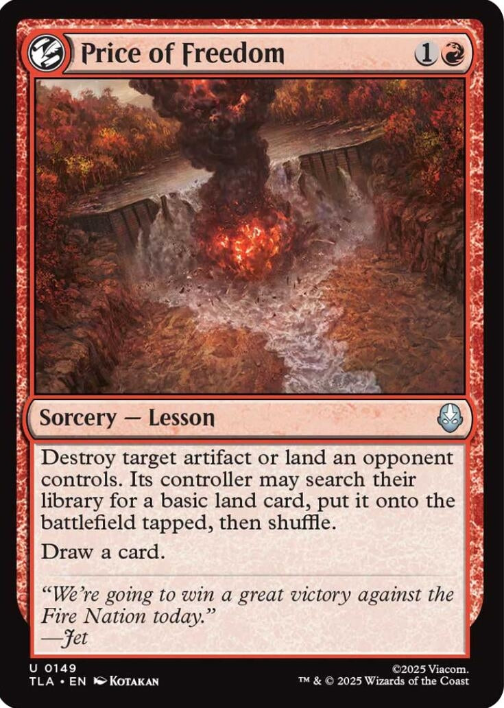Image for Price of Freedom (149) (TLA) - Magic: The Gathering