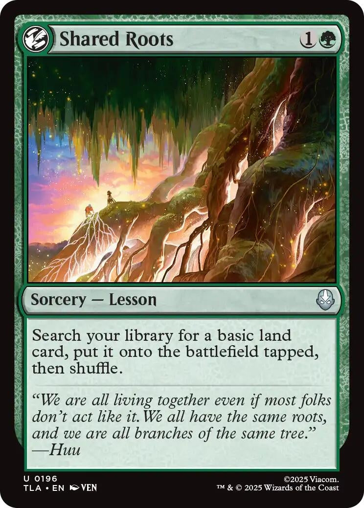 Image for Shared Roots (196) (TLA) - Magic: The Gathering