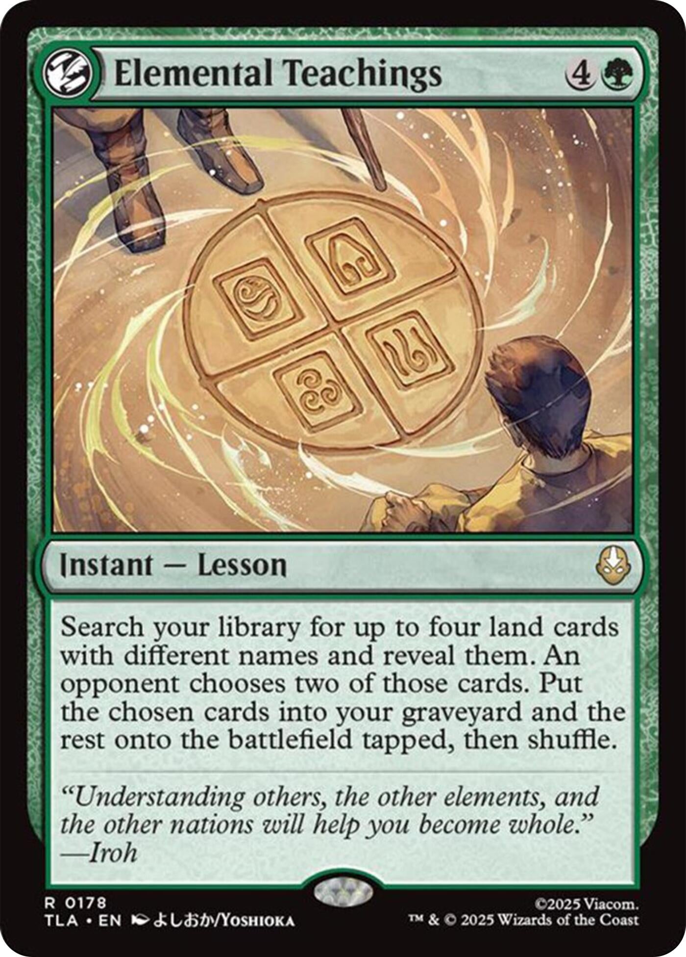Image for Elemental Teachings (178) (TLA) - Magic: The Gathering