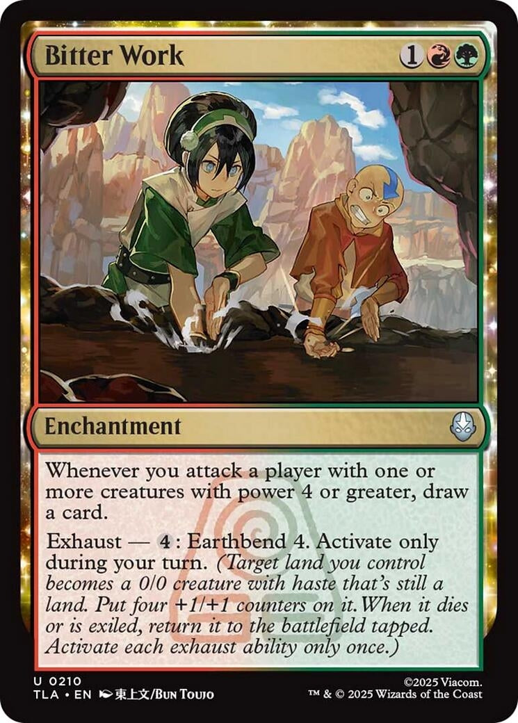 Image for Bitter Work (210) (TLA) - Magic: The Gathering