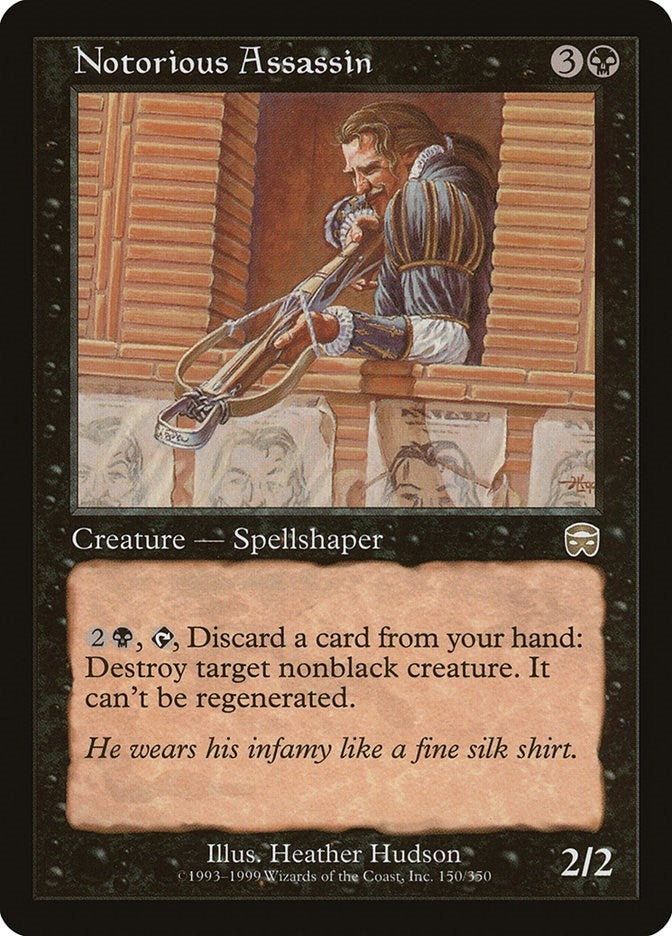Image for Notorious Assassin (150) (Mercadian Masques) - Magic: The Gathering