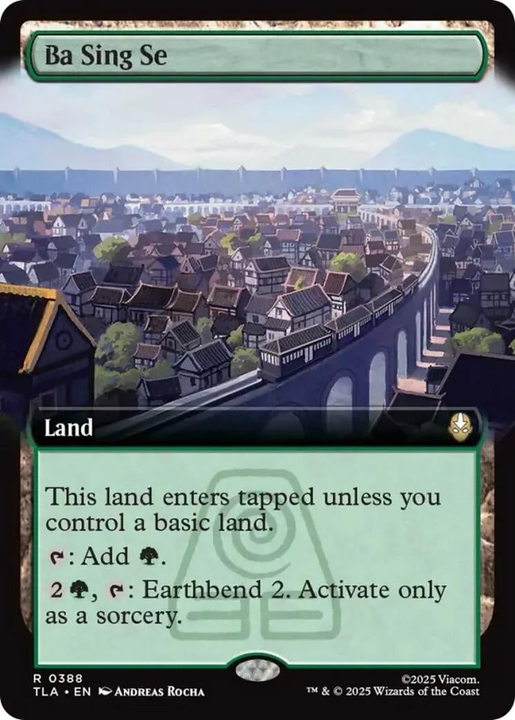 Image for Ba Sing Se (Extended Art) (388) (TLA) - Magic: The Gathering