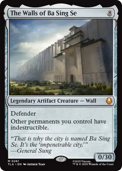 Image for The Walls of Ba Sing Se (261) (TLA) - Magic: The Gathering